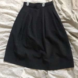 H&M Midi Black Skirt, Size 4. Great condition
